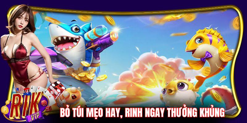 Bỏ túi mẹo hay, rinh ngay thưởng khủng từ săn ngư Rikvip