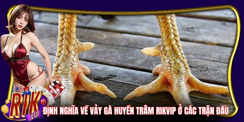 Định nghĩa về vảy gà Huyền Trâm RikVip ở các trận đấu 