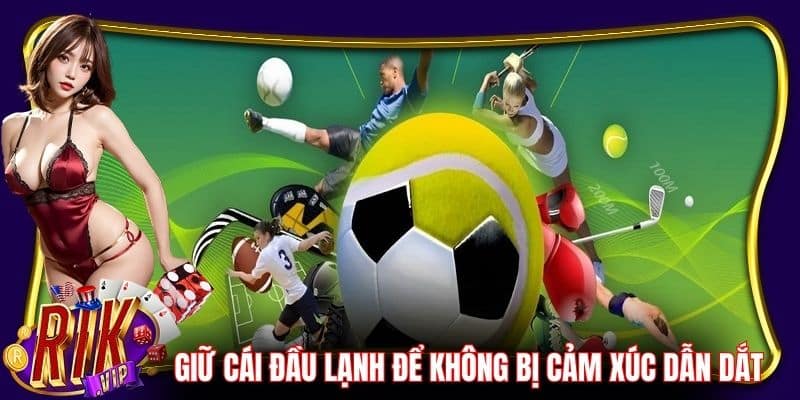Giữ cái đầu lạnh để không bị cảm xúc dẫn dắt