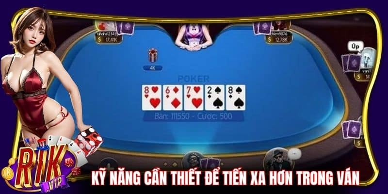 Kỹ năng cần thiết để tiến xa hơn trong ván cược