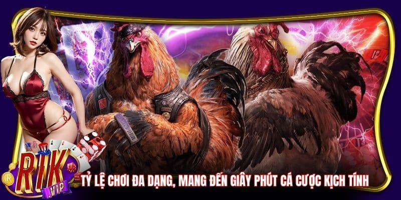 Tỷ lệ chơi đa dạng, mang đến giây phút cá cược kịch tính